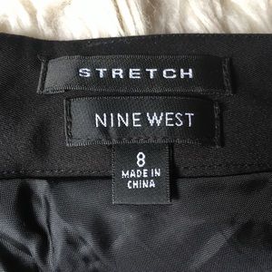 Black Nine West Stretch Skirt